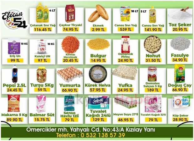Efecan 54 Akyazı Tanzim açıldı.