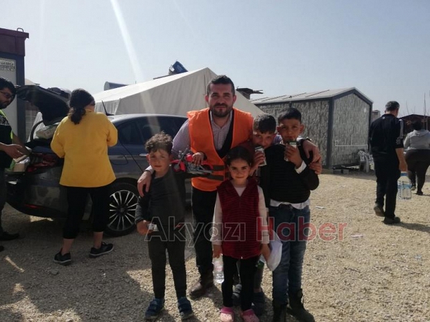 Akyazı Gençlik Derneği'nden Hatay Çıkarması