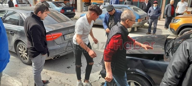 Dikkatsizlik kazayla sonuçlandı