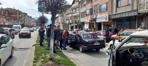 Dikkatsizlik kazayla sonuçlandı