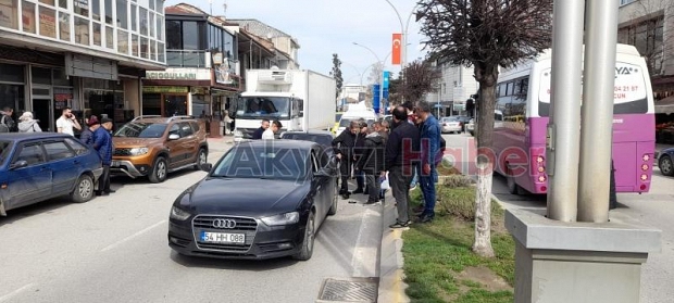 Dikkatsizlik kazayla sonuçlandı