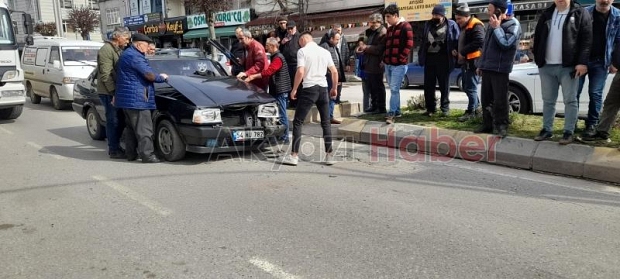 Dikkatsizlik kazayla sonuçlandı