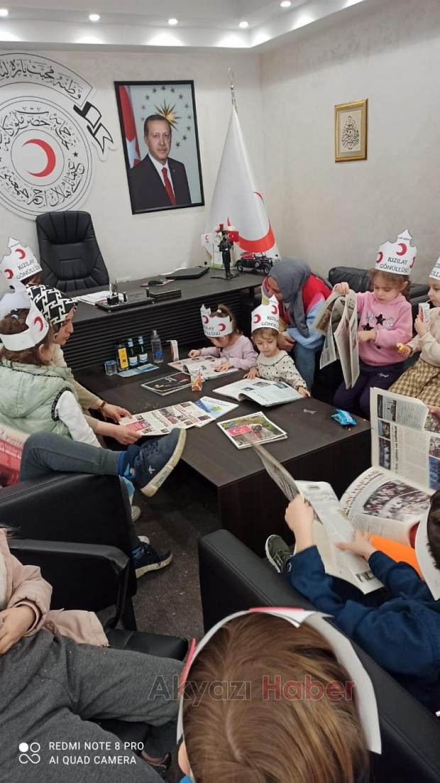 Konuralp Anaokulu'ndan depremzede çocuklar için anlamlı yardım