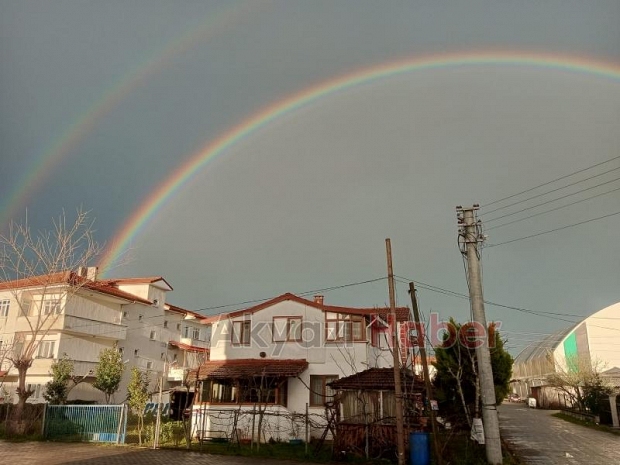 Akyazı'da gökkuşağı