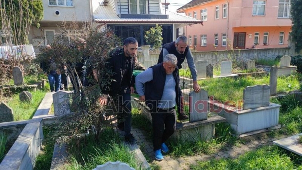 Kaza kurbanı emekli polis toprağa verildi