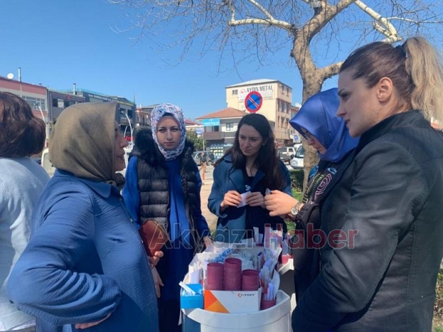 Akyazı'da kolorektal kanseri farkındalık etkinliği
