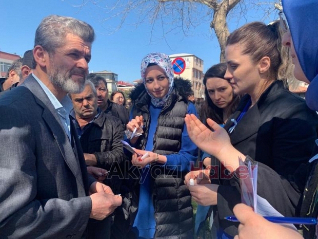 Akyazı'da kolorektal kanseri farkındalık etkinliği