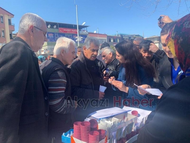 Akyazı'da kolorektal kanseri farkındalık etkinliği