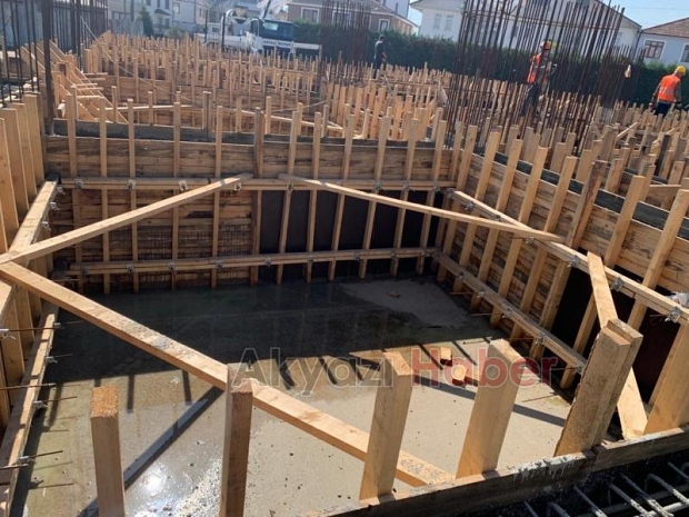 Ömercikler Camii'nin temeli atıldı
