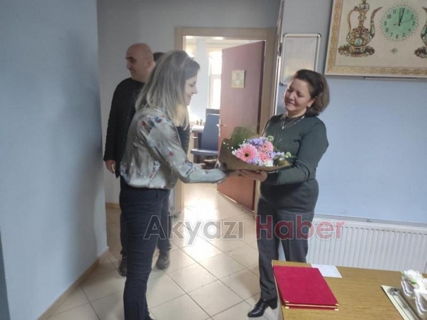 Emekli olan personele veda