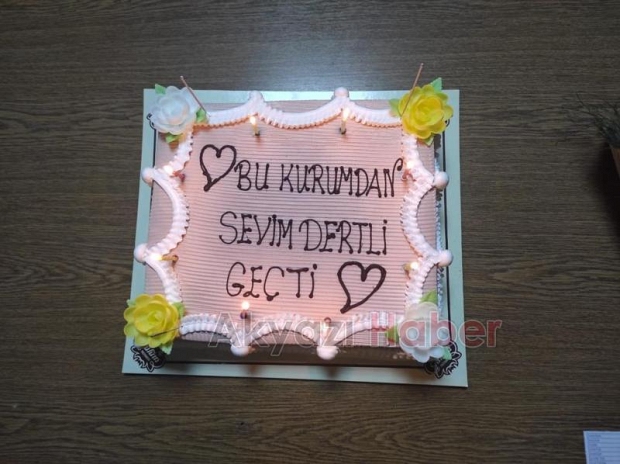 Emekli olan personele veda