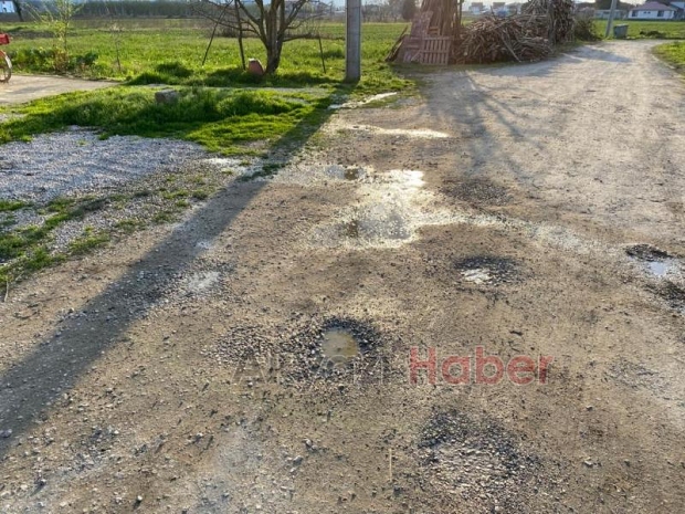 Akyazı'da vatandaştan belediyeye tepki