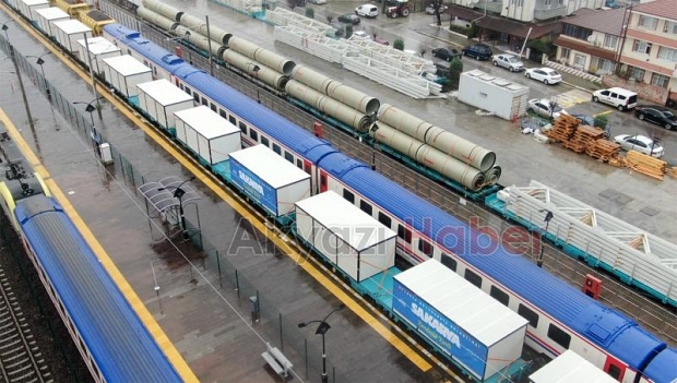 Sakarya'dan 40 konteyner daha yola çıktı