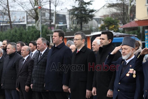 Akyazı'da 18 Mart Çanakkale Zaferi törenle kutlandı