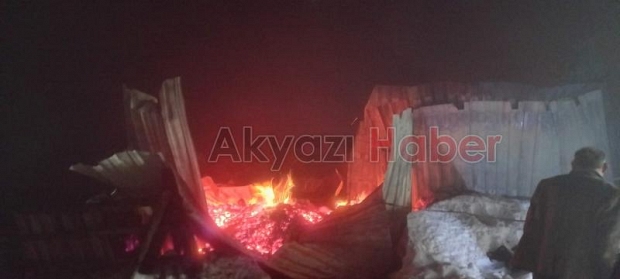 Sultanpınar Yaylası'nda iki ev yandı