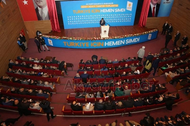 Ak Parti Sakarya'da aday adayları tanıtım toplantısı yapıldı