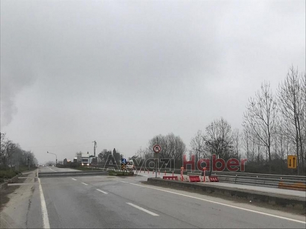 D-100'deki Mudurnu Köprüsü yıkılıyor