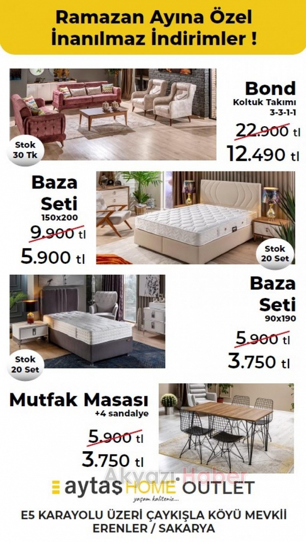 Sizin için en iyisi: Aytaş Home