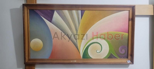 Ödüllü ressam Akyazı'da