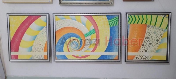 Ödüllü ressam Akyazı'da