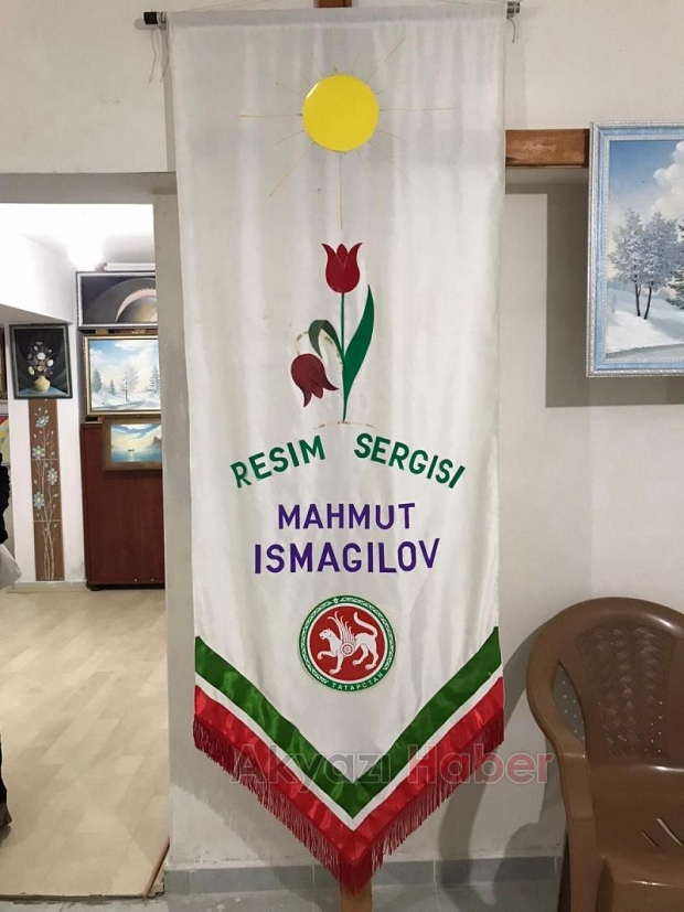 Ödüllü ressam Akyazı'da