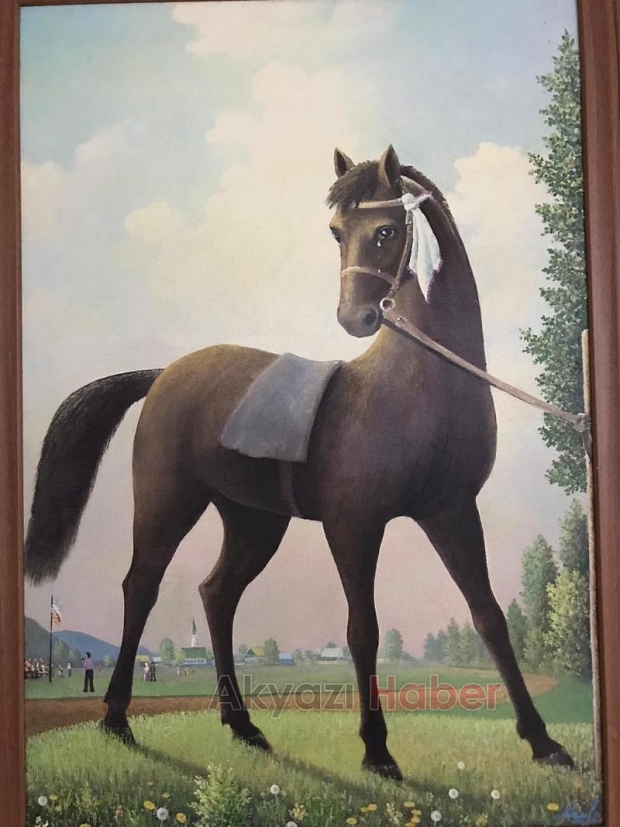 Ödüllü ressam Akyazı'da