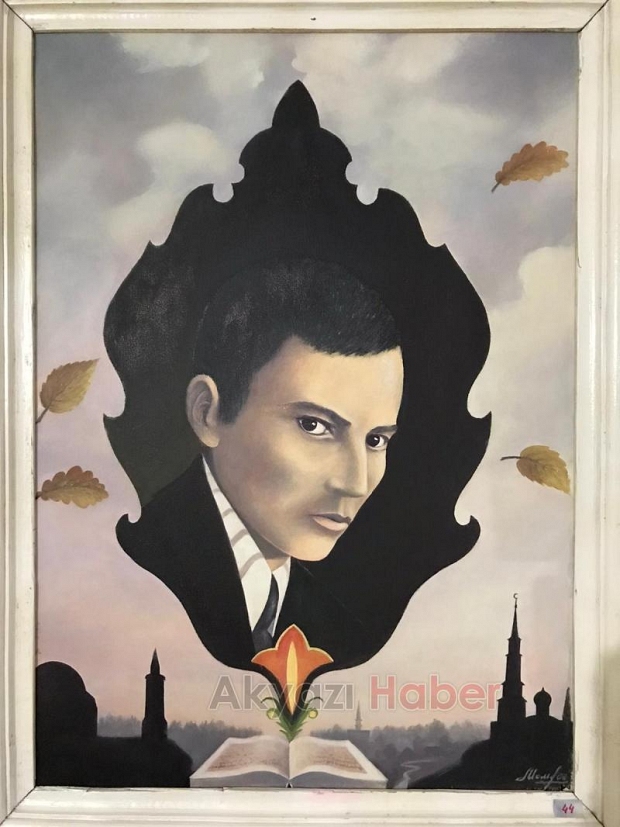 Ödüllü ressam Akyazı'da