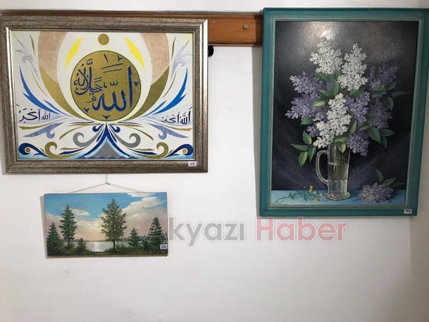 Ödüllü ressam Akyazı'da