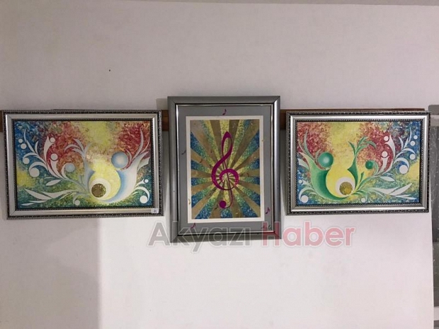 Ödüllü ressam Akyazı'da