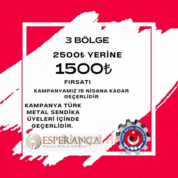 Sonuç garantili kişisel bakım sadece Esperança'da