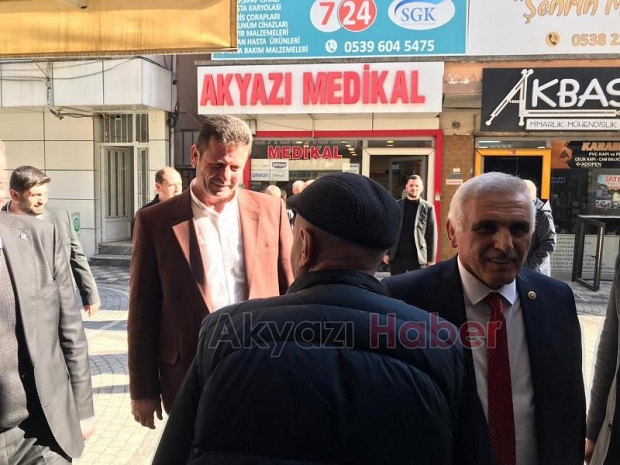 Ali İnci Akyazı'da Sıkılmadık El Bırakmadı