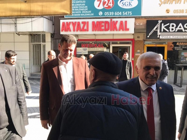 Ali İnci Akyazı'da Sıkılmadık El Bırakmadı