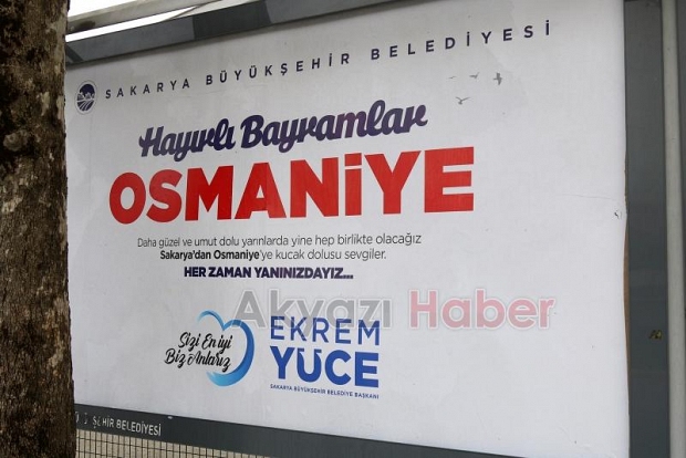 Sakarya, kardeşlerini unutmadı