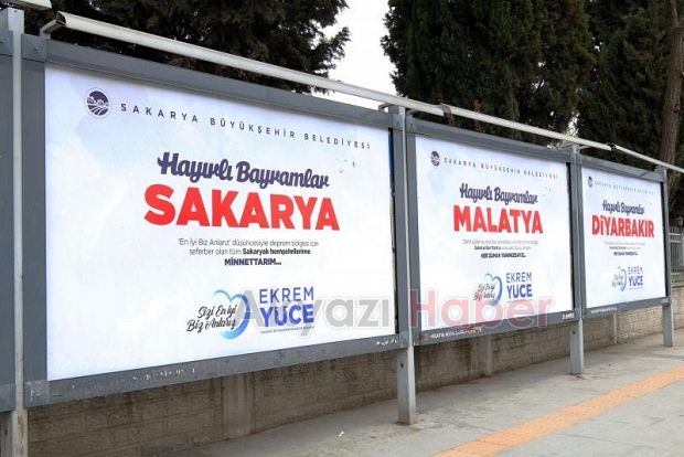 Sakarya, kardeşlerini unutmadı