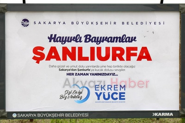 Sakarya, kardeşlerini unutmadı