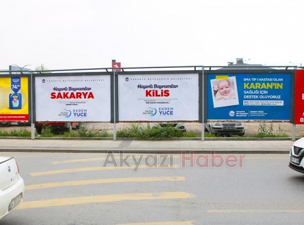 Sakarya, kardeşlerini unutmadı