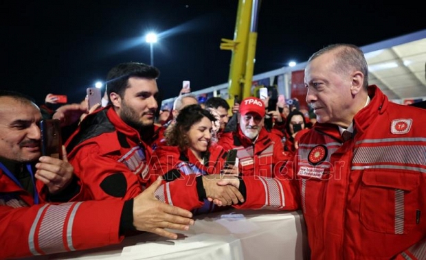 Cumhurbaşkanı Erdoğan'dan doğalgaz müjdesi