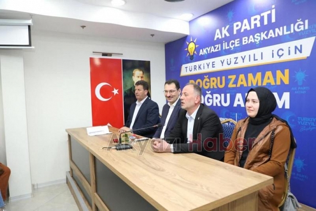 Ali İhsan Yavuz Akyazı'da vatandaş ve esnafı ziyaret etti