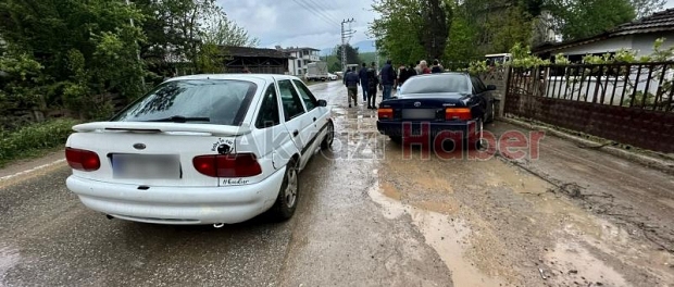 Kazaya neden olup kaçtı iddiası