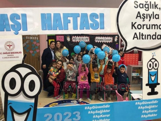 Akyazı'da Aşı Haftası etkinliği