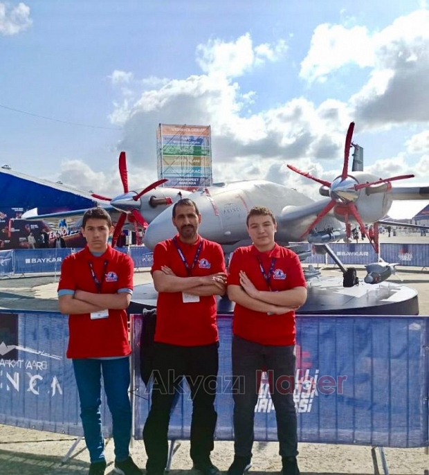 Akyazılı öğrenciler teknofest finalde