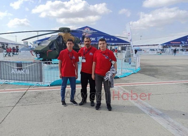Akyazılı öğrenciler teknofest finalde