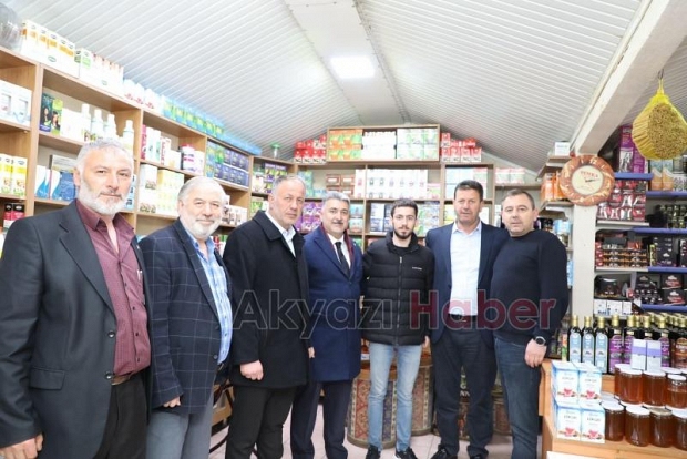 Kürşat Kılıç, Akyazı'da vatandaşlarla buluştu