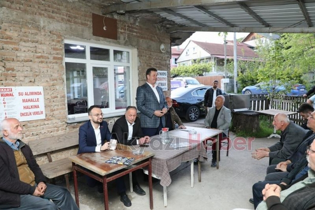 Akif Adnan Dizer'den esnaf ve vatandaş ziyareti
