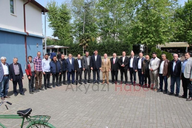 Ali İnci Akyazı'da seçim çalışması yaptı