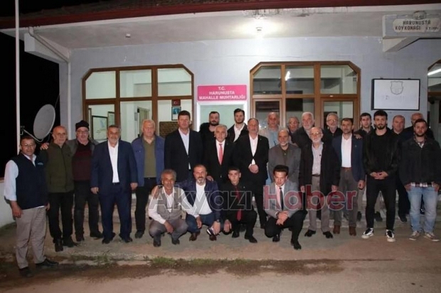Ali İnci Akyazı'da seçim çalışması yaptı