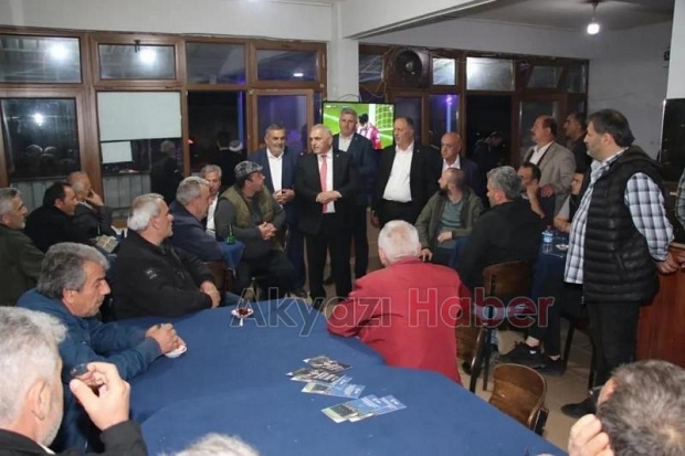 Ali İnci Akyazı'da seçim çalışması yaptı