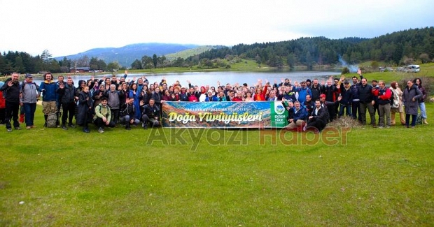Doğa âşıkları baharı tabiatın kalbinde Büyükşehir’le karşıladı