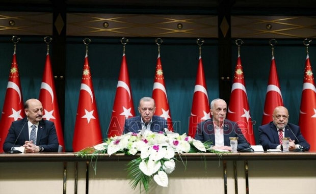 Cumhurbaşkanı Erdoğan açıkladı! Kamu işçisinin zam oranı belli oldu
