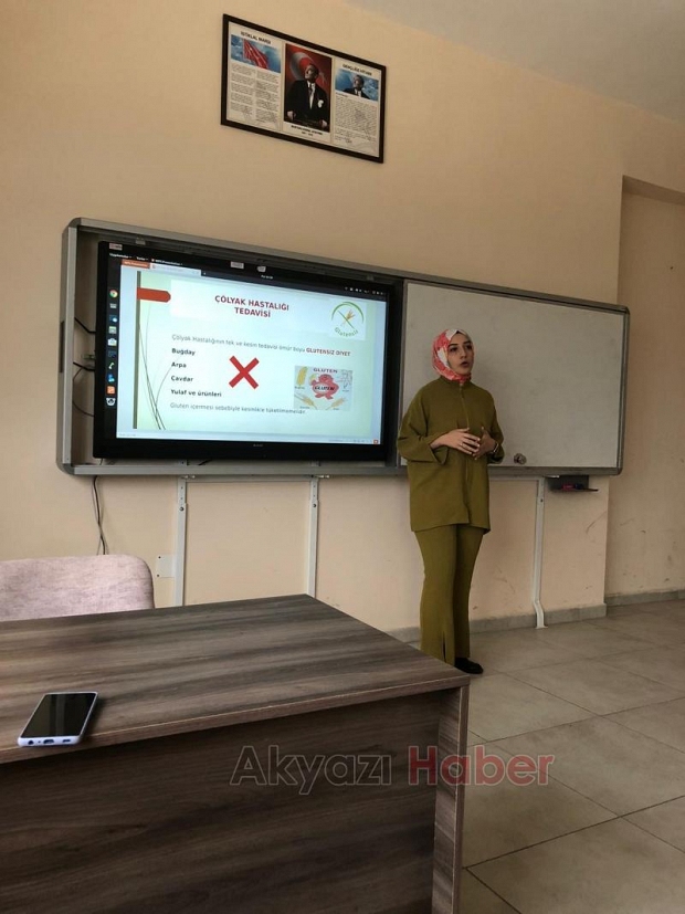Öğrenciler glutensiz besin hazırladı